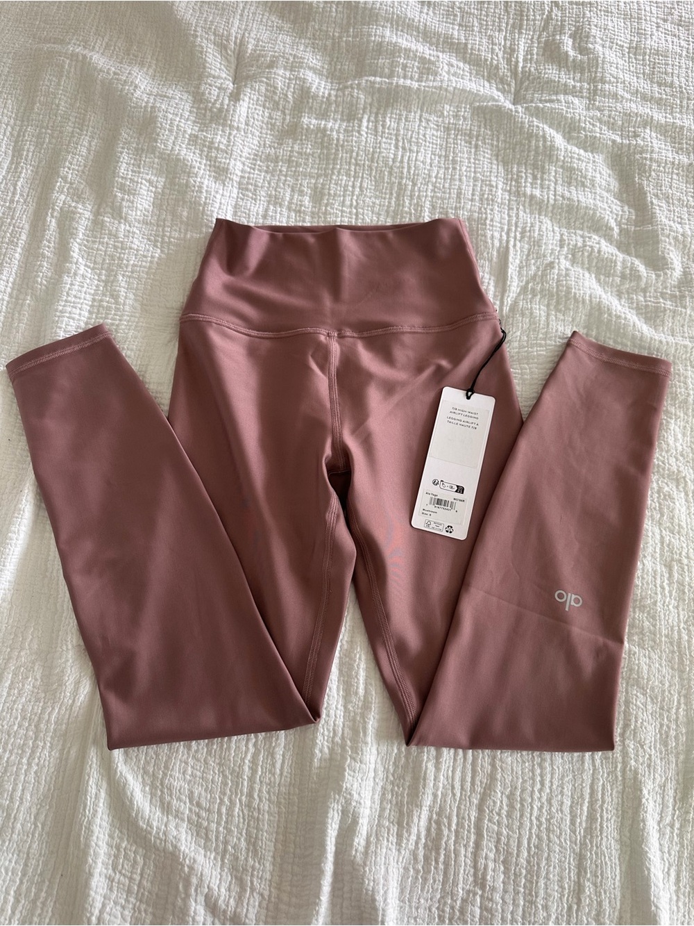 ALO Yoga 7/8 Airlift Stretch Leggings in Mushroom NWT
